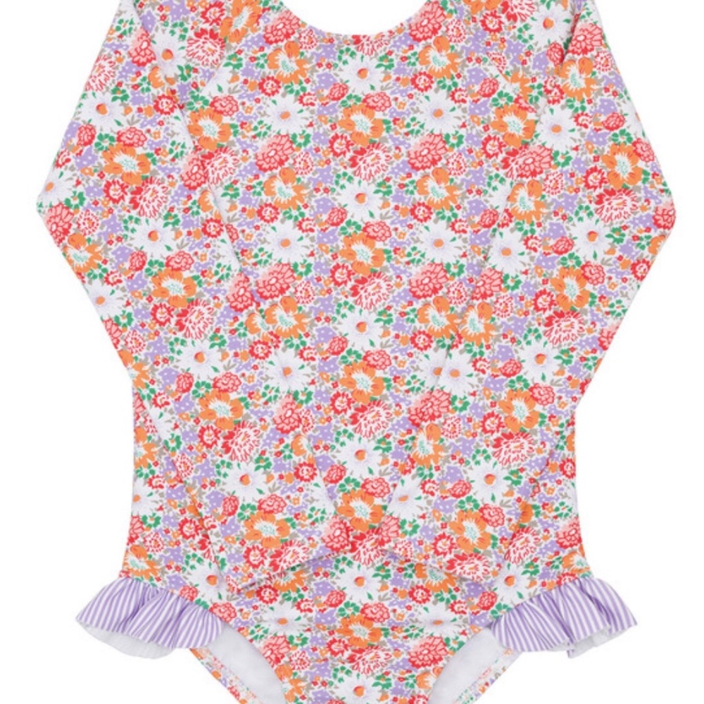 Minnow Floral Rashguard